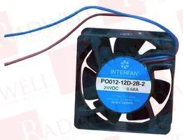 Вентилятор / терморегулирование для продуктов и печатных плат Артикул PO012-12D-2B-2 от производителя PURDY