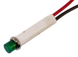 Светодиодный индикатор WAMCO WL-2191L5-24V зеленый 28В панельный