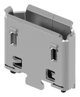 Разъем USB 2.0 Micro-B, 5 контактов, вертикальный, SMT монтаж