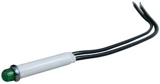 Светодиодный индикатор WAMCO WL-2191L5-6V зеленый 6В панельный
