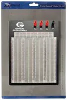 Макетная плата беспаечная PB-326T, 3220 точек подключения, ABS пластик