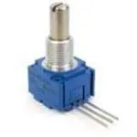 Потенциометр BOURNS 91A1A-B24-D15L 10 кОм 250 мВт логарифмический однооборотный