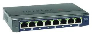 Коммутатор NETGEAR GS108E-300NAS, 8 портов RJ45, управляемый, 1Gbps
