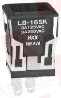 Кнопка Артикул LB16SKW01 от производителя NKK