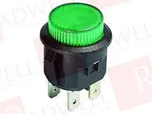 Миниатюрная кнопка Артикул RL-56R-21/N-A-0-GR/BK-P1-1 от производителя M2B TECHNOLOGIES