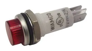 Светодиодный индикатор WL-6391Q2C1-6V красный 6В панельный WAMCO