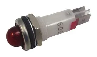 Светодиодный индикатор WL-6391Q2M1-12V WAMCO красный 14В панельный