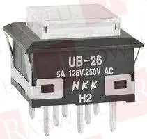 Кнопка Артикул UB26KKW016B-JB от производителя NKK