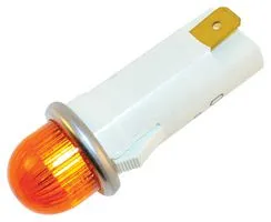 Неоновый индикатор WL-1050QA3 янтарный, 125В, 1.5мА, WAMCO