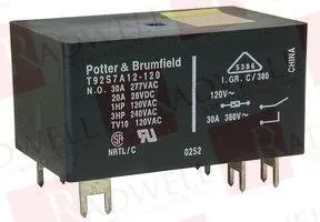 Реле / розетка Артикул T92S11D12-12 от производителя TE CONNECTIVITY