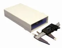 Корпус приборный пластиковый Hammond 1598DGY серый 206x64мм