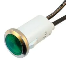 Неоновый индикатор WAMCO WL-1033D5 зеленый 230В 1.5мА