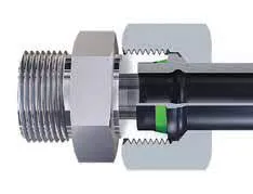 Муфта соединительная WAL037563 WALTERSCHEID с наружной резьбой G1/8-28 BSP для трубы 6 мм