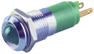 Светодиодный индикатор WAMCO WL-192A2252 панельный, желтый, 14мм, 12В, IP67