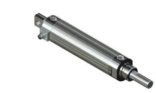 Пневматический цилиндр ALLENAIR SSE-4X4, ход 4", диаметр 4", нержавеющая сталь