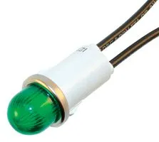 Неоновый индикатор WL-1052A5 зеленый 115В 1.5мА WAMCO