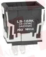 Кнопка Артикул LB16RKW01 от производителя NKK