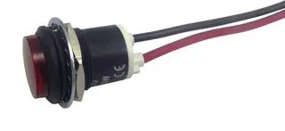 Светодиодный индикатор WAMCO WL-557-1503-203F панельный, красный, 14В, 20мА