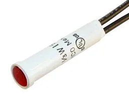 Неоновый индикатор WAMCO WL-2110A1 красный, 125 В, 1.5 мА