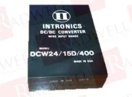 Модуль логического ввода-вывода постоянного тока Артикул DCW24/15D/400 от производителя INTRONICS
