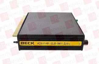 Монитор / управление Артикул HC16-F-H01-S3.20-SM11-ZL10 от производителя BECK