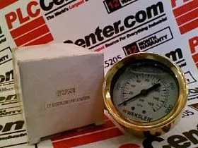 Манометр BY12JPG4CW, диапазон 0-160 PSI / 0-1000 кПа, 2.5 дюйма