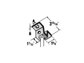Super-Strut, a Div of T & B U576 1/2