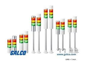 Patlite LR6-1M2WJNW-C