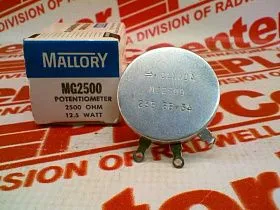 Потенциометр Артикул MG2500 от производителя CORNELL DUBILIER