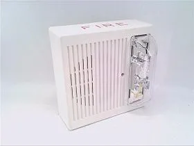 Сигнализация звуковая-стробоскоп Wheelock AS-24100C-FW, белая, 75-93 дБ