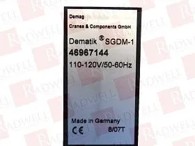 Реле / розетка Артикул 46967144 от производителя MANNESMANN DEMAG