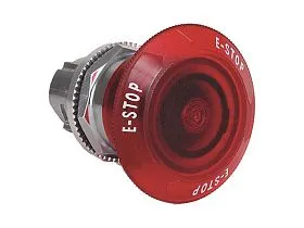 Кнопка аварийного останова Allen Bradley 800T-TFXJTQH2RA, LED 12-130V AC/DC, красная, 60мм