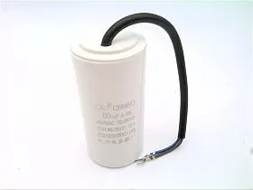 Конденсатор пусковой CBB60-D 60мкФ 450В EURTON ELECTRIC