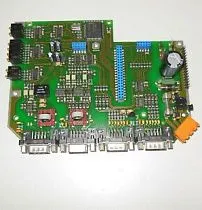 Плата расширения PCB 22510034/1 с четырьмя 9-контактными разъемами для контроллера B&R 4C2210.01-510