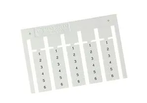 Маркер защелкивающийся для клеммной колодки Allen Bradley 1492-SM6X12V1-10