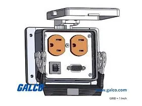 Mencom DP-DB9-PC9-R-32