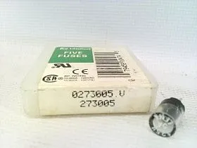 Предохранитель быстродействующий LITTELFUSE 273005, 5А, 125В AC
