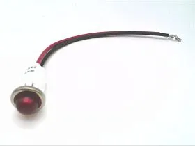 Светодиодный индикатор WAMCO WL-1091M1-24V красный 12.7мм 28В панельный