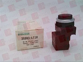 Пилотный свет Артикул 3SB03-LT1R от производителя SIEMENS