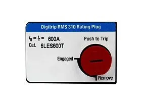 Cutler Hammer, Div of Eaton 6LES600T