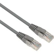 Патч-корд U/UTP Cat.5e RJ45, серый, 0.2 м, EXCEL NETWORKING
