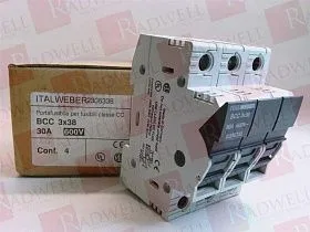 Держатель предохранителя Артикул BCC3X38 от производителя ITALWEBER