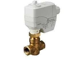 Клапан регулирующий SIEMENS 262-02008, 1/2", CV 2.5, нормально закрытый, с электроприводом 0-10В
