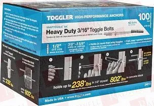 Гайка / болт / шатун / шайба Артикул 24013 от производителя TOGGLER