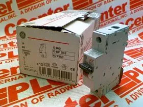 Автоматический выключатель для монтажа на дин-рейку Артикул G101B06 от производителя GENERAL ELECTRIC