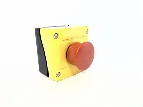 Кнопка аварийной остановки BACO LBX130004, красная, 22мм, 1НО+1НЗ