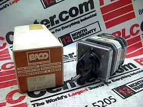 Переключатель поворотный BACO CONTROLS PR20-2202-C8 20А 600В 4 контакта