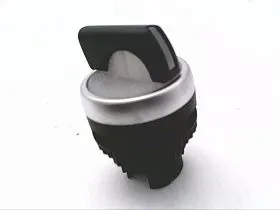 Переключатель селекторный BACO CONTROLS L21KJ30 двухпозиционный с подсветкой 22мм черный