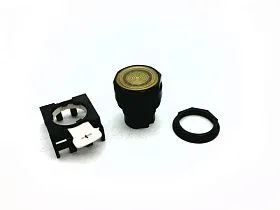 Кнопка с подсветкой желтая 22.5мм E22NB4 Cutler Hammer