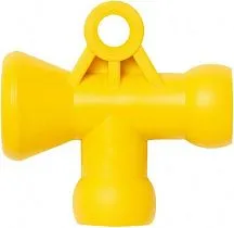 Т-образный фитинг LOC LINE 1/4" для модульной системы подачи СОЖ 46436